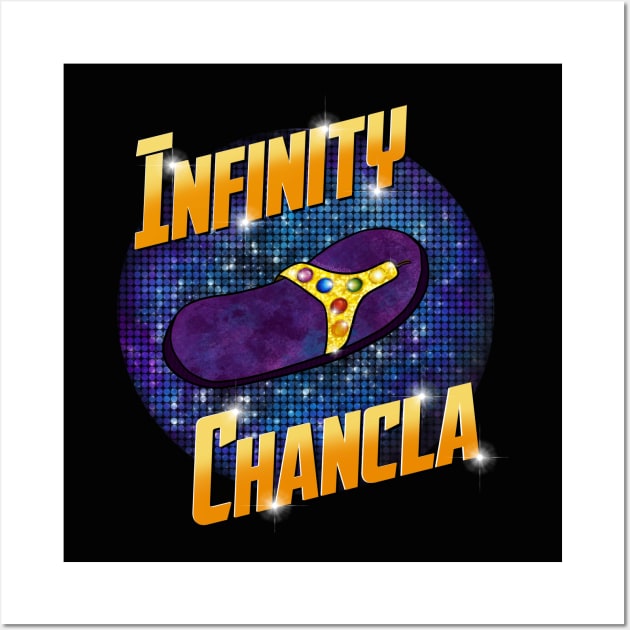 Infinity Chancla Wall Art by Francielandia